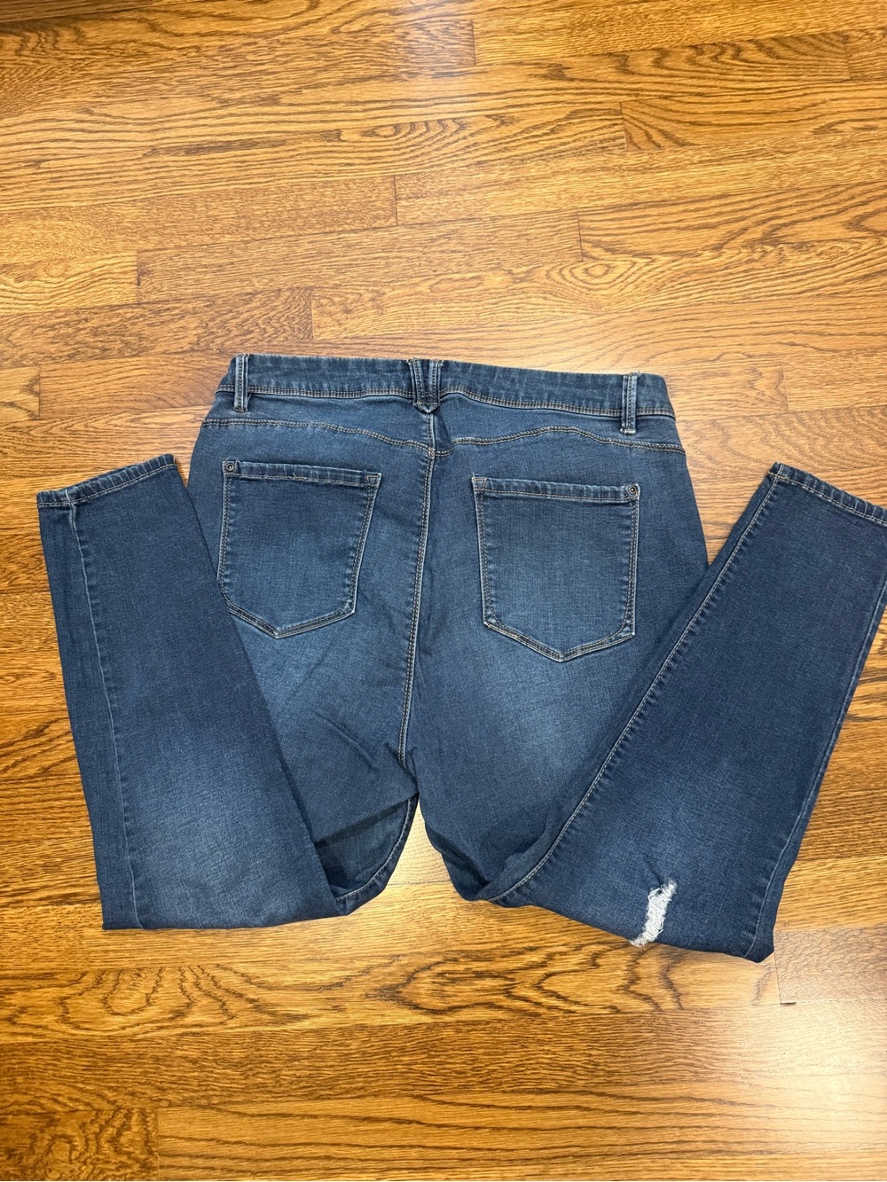 Curve Appeal. 16w Compression Jeggings. Cotton Blend. Guc. Not Original Button.